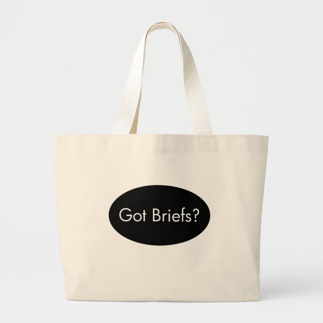 Got Briefs Lawyer Bag (Front)