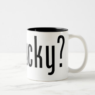 Got Bucky 16 oz. Mug:  Black & White Two-Tone Coffee Mug