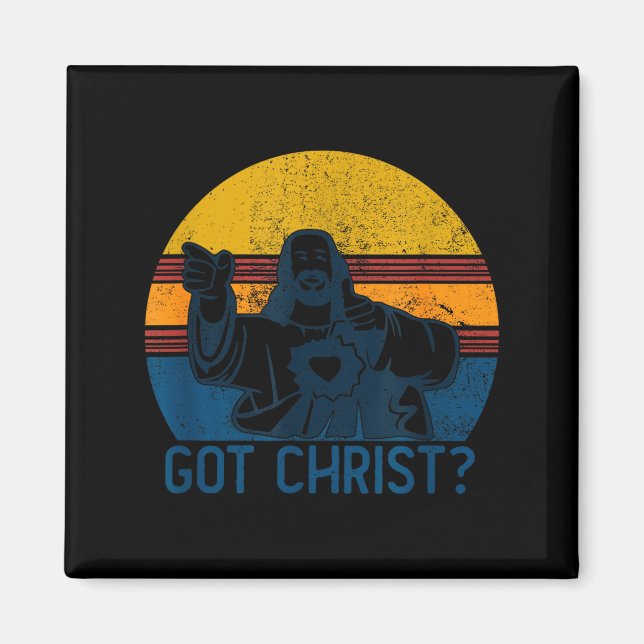 Got Buddy A Christ Christmas Cool Jesus Religious  Magnet (Front)