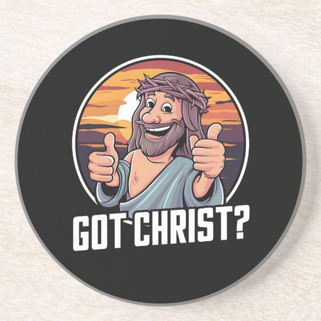 Got Buddy a Christ Christmas Jesus Religious  Coaster (Front)