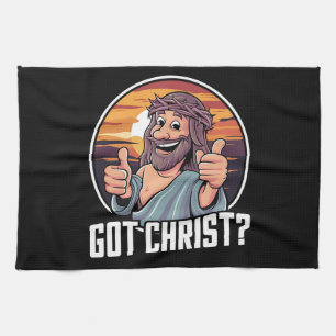 Got Buddy a Christ Christmas Jesus Religious  Kitchen Towel