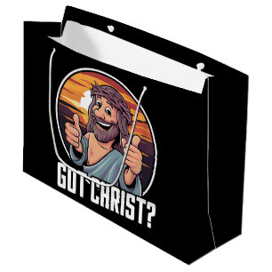 Got Buddy a Christ Christmas Jesus Religious  Large Gift Bag