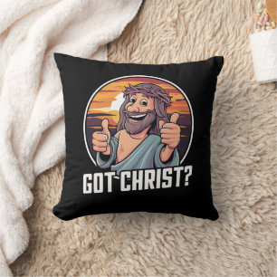 Got Buddy a Christ Christmas Jesus Religious Throw Pillow