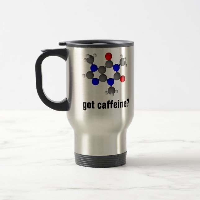 got caffeine? coffee mug (Left)