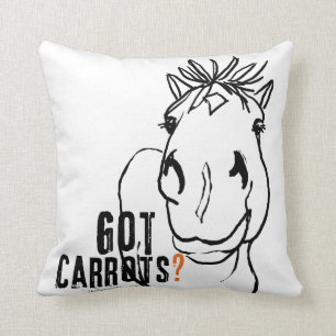 Got Carrots? Throw Pillow