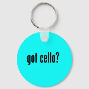 got cello? keychain