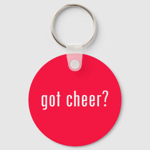 got cheer? keychain