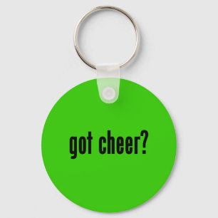 got cheer? keychain