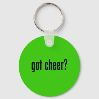 got cheer? keychain