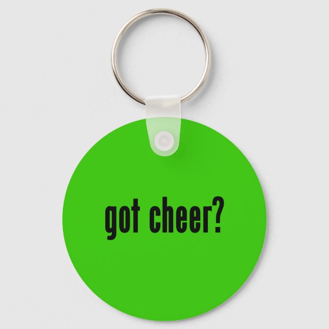 got cheer? keychain (Front)