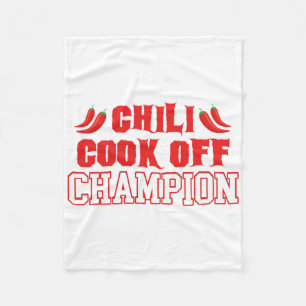 Got Chili Funny Bbq Cook Off Fleece Blanket