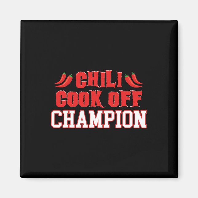 Got Chili Funny Bbq Cook Off  Magnet (Front)