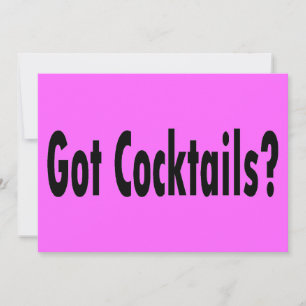 Got Cocktails?