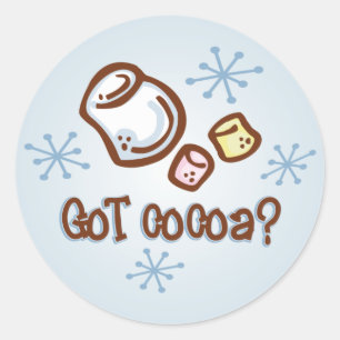 Got Cocoa Classic Round Sticker