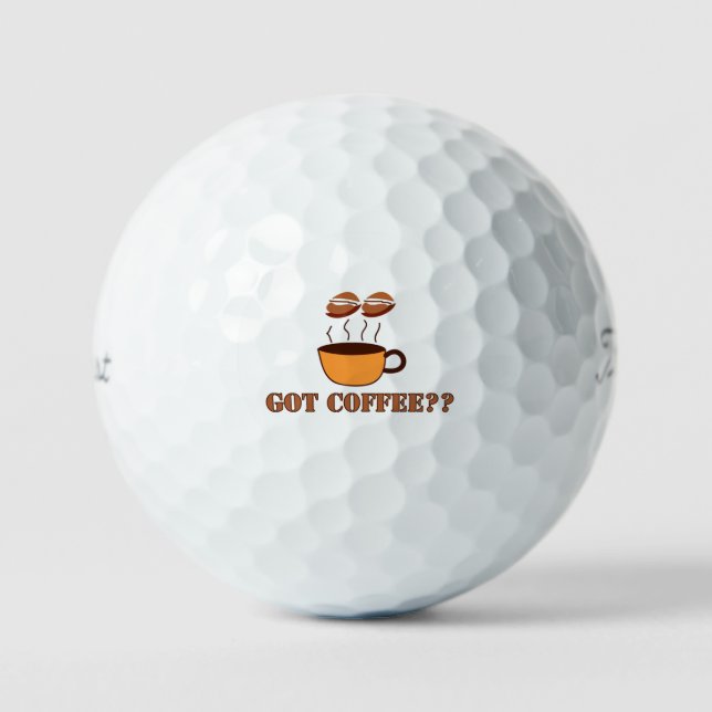 GOT COFFEE? GOLF BALLS (Front)