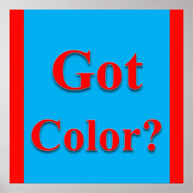 Got Colour Poster Matte (Front)