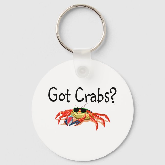 Got Crabs Keychain (Front)