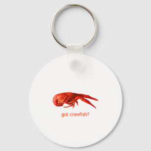 "got crawfish?" Logo Keychain