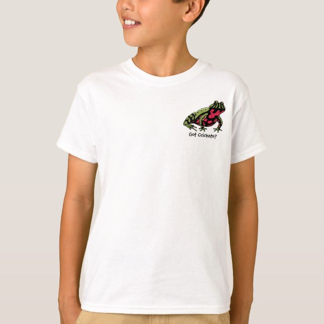 Got Crickets (Fire Belly Toad) T-Shirt (Front)