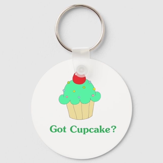 Got Cupcake Keychain (Front)