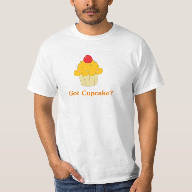 Got Cupcake Orange T-Shirt (Front)