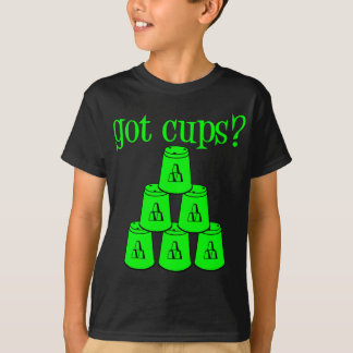 GOT CUPS, neon green2 T-Shirt