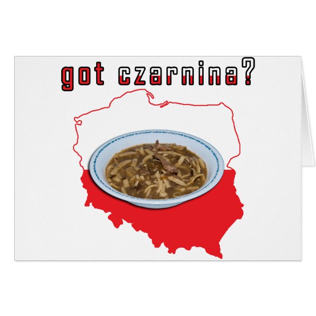 Got Czarnina Polish Map (Front Horizontal)