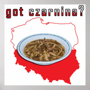 Got Czarnina Polish Map Poster