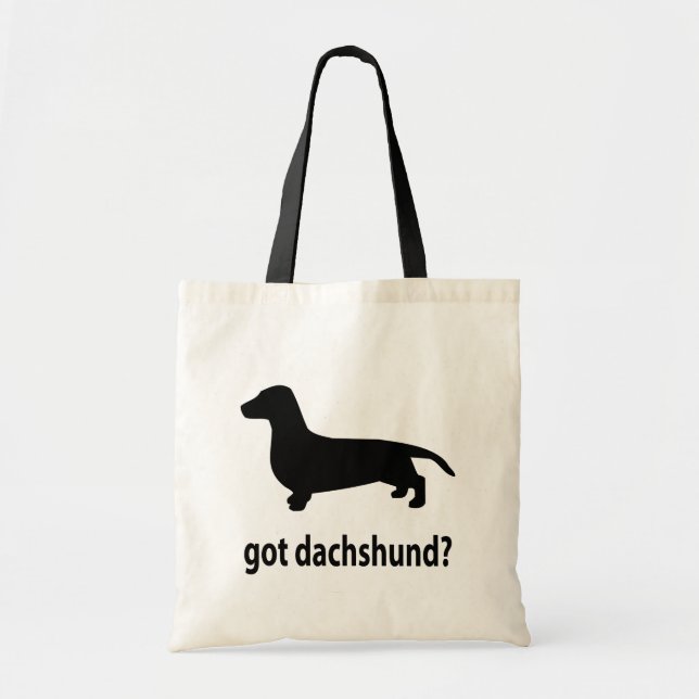 Got Dachshund Tote Bag (Front)
