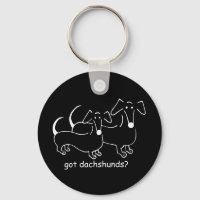 got dachshunds? #2 keychain