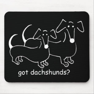 got dachshunds #2 mousepad