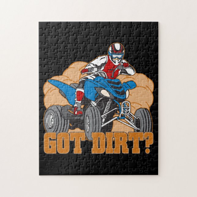 Got Dirt ATV Jigsaw Puzzle (Vertical)