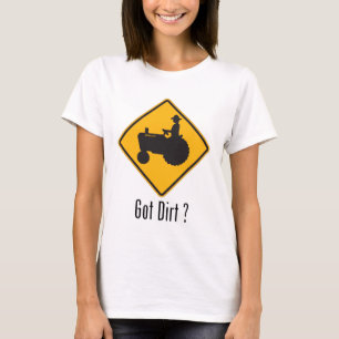 Got Dirt Tractor Gold T-Shirt