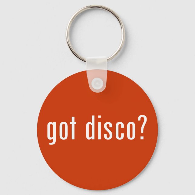 got disco? keychain (Front)