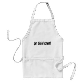 got disinfectant? standard apron