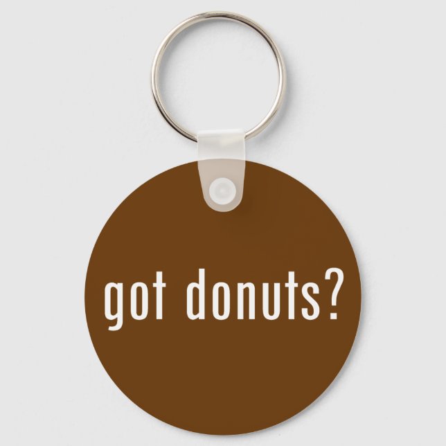 got doughnuts? keychain (Front)