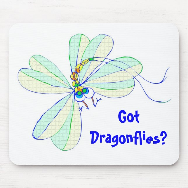 Got Dragonflies? - Mousepad (Front)
