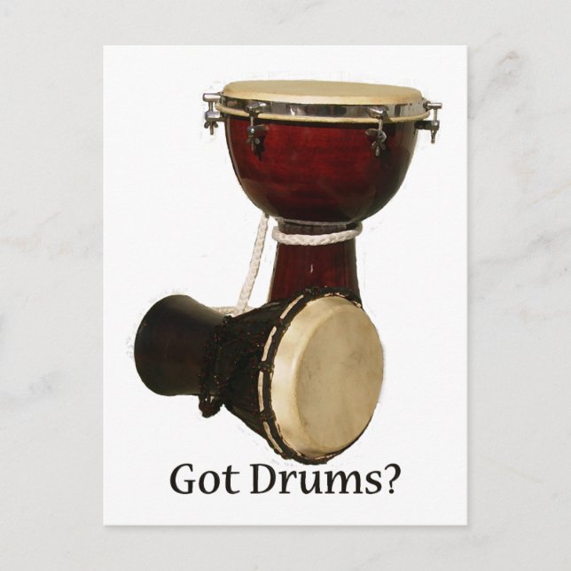 Got Drums Postcards (Front)
