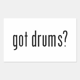 got drums? sticker
