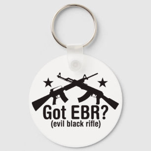 Got EBR? AR15 and AK47 Keychain