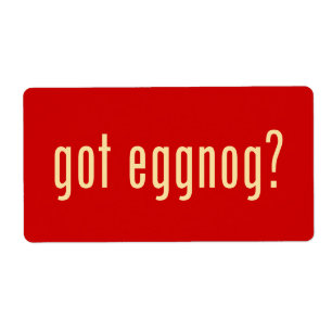 got eggnog?