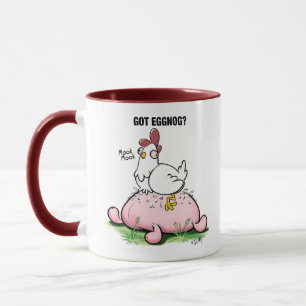 Got Eggnog? by Jeff Willis Art Mug