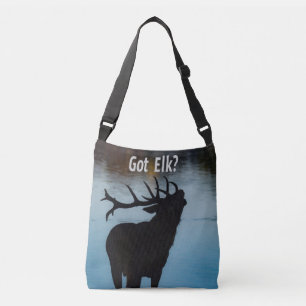 Got Elk?  Funny Hunter Humour Crossbody Bag