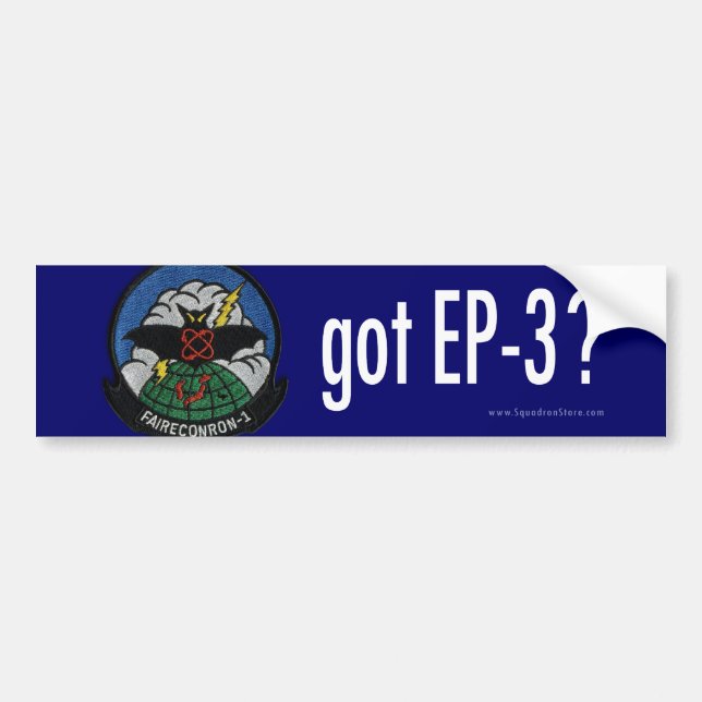 got EP3? bumper sticker (Front)