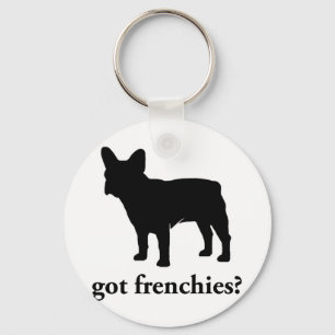 got frenchies? keychain