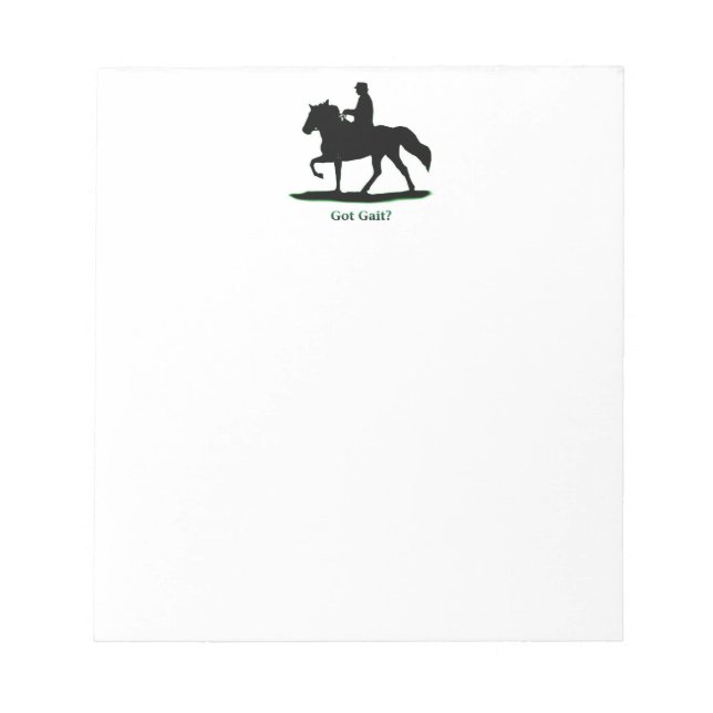 Got Gait Notepad (Front)