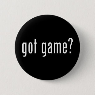 got game? 2 inch round button
