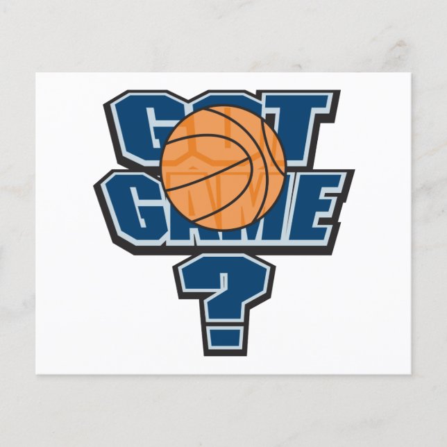got game basketball design (Front)