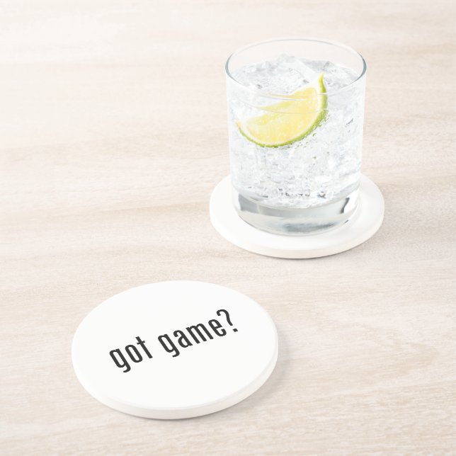 got game? coaster (Side)
