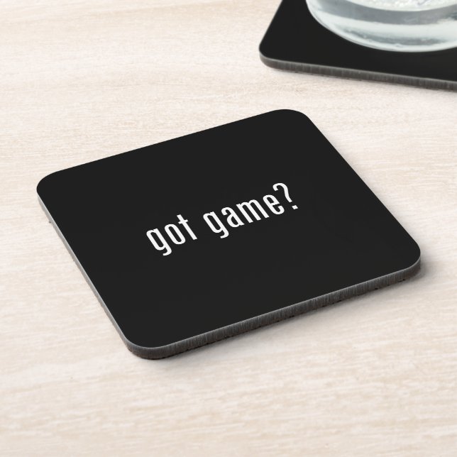 got game? coaster (Left Side)